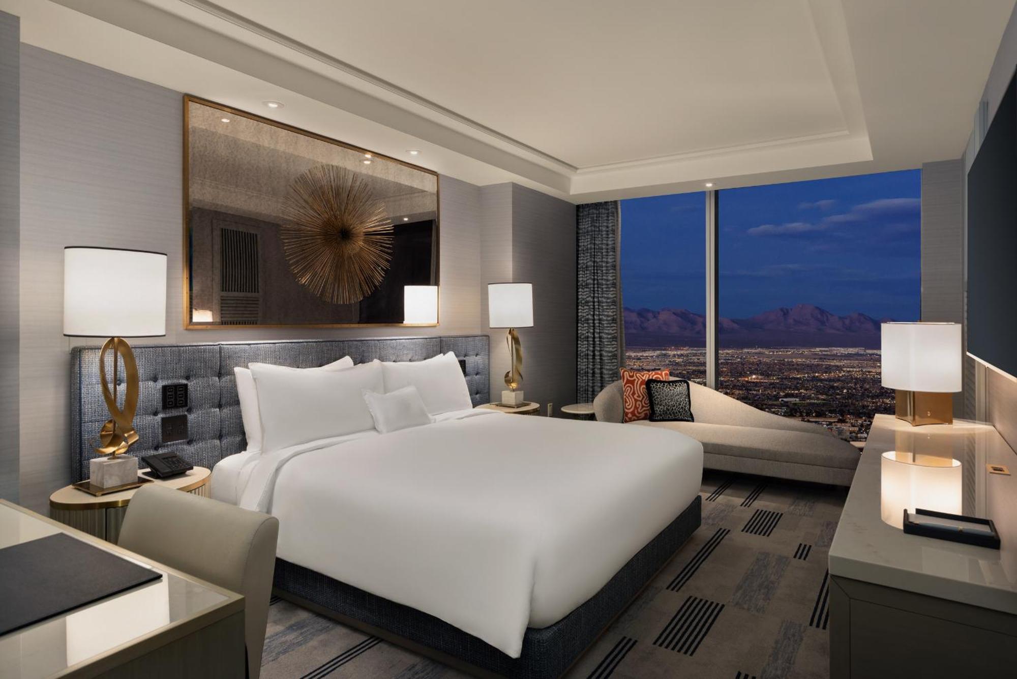 Fontainebleau Лас-Вегас Екстер'єр фото A guest room at the new Encore