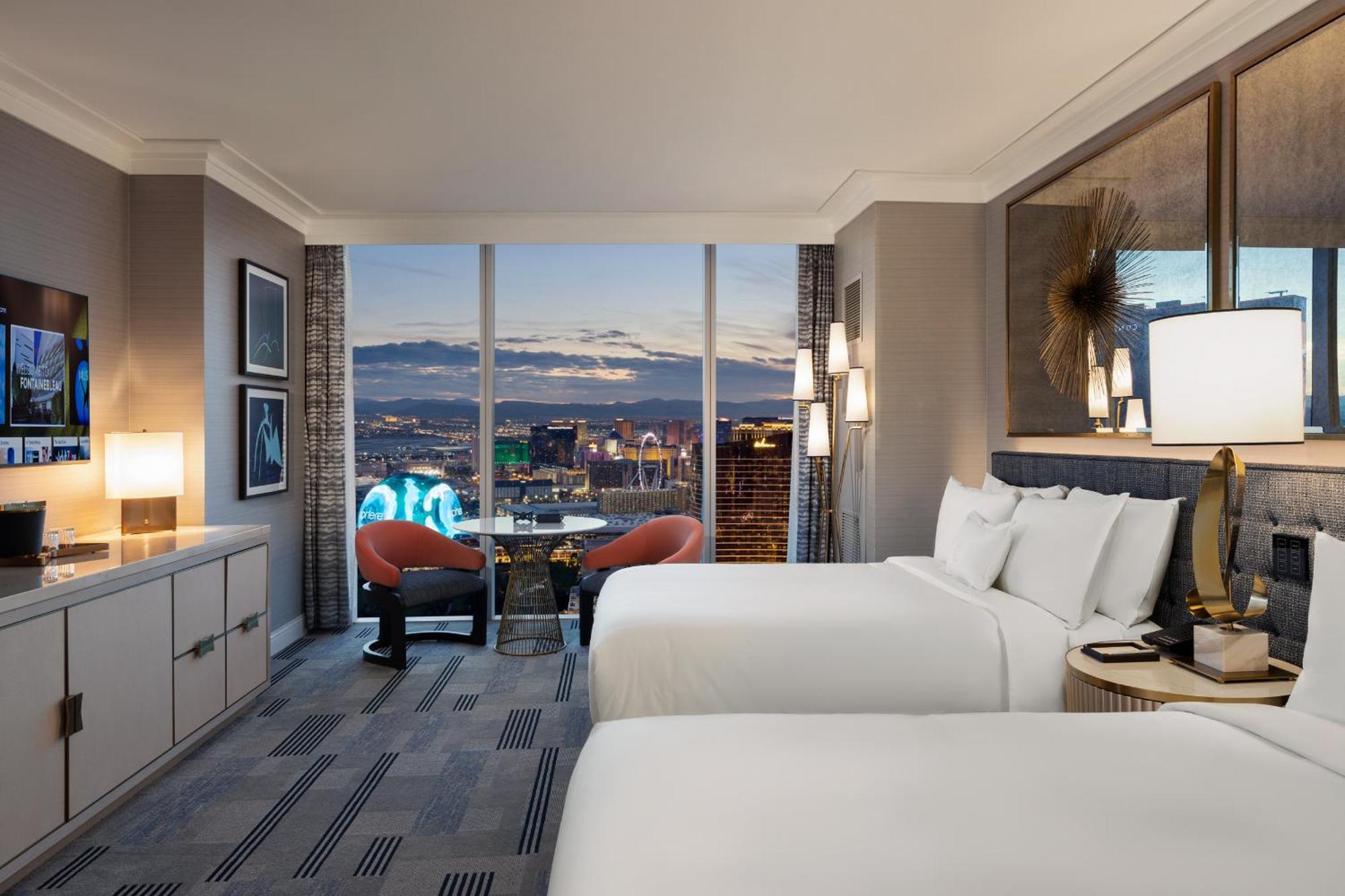 Fontainebleau Лас-Вегас Екстер'єр фото A guest room at the Hilton Grand Vacations at Resorts