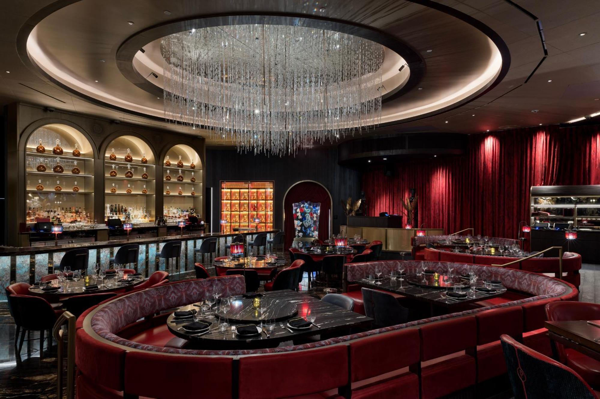 Fontainebleau Лас-Вегас Екстер'єр фото Interior of the restaurant